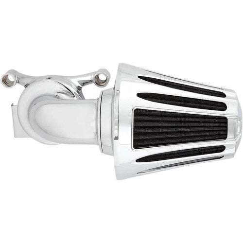 Arlen Ness - 81-029 - Monster Sucker Air Cleaner Kit, Deep Cut - Chrome