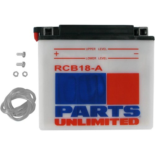 Parts Unlimited 12V Heavy-Duty Battery RCB18-A (RCB18-A)