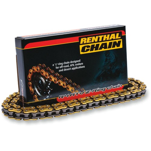 Renthal 520 R4 ATV Series Z-Ring Chain (Gold) 120 Links