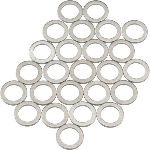 Moose Racing Banjo Washers (Natural) 10mm ID x 14mm OD|25-pack | 1742-0405