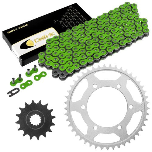 Drive Chain & Sprockets Kit Fits Yamaha R6 YZF-R6 2006 2007 2008 2009 2010-2016