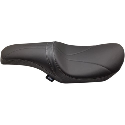 Drag Specialties Predator 2-Up Seat - Yaffe Gas Tank (Black) 0801-1073