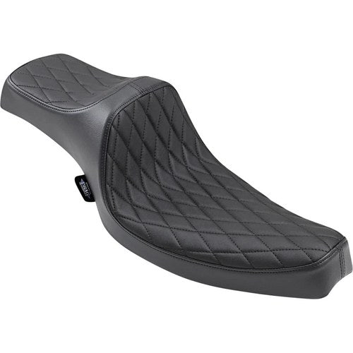Drag Specialties Predator Iii Seat - Diamond - VInyl - XL (Black) 0804-0758