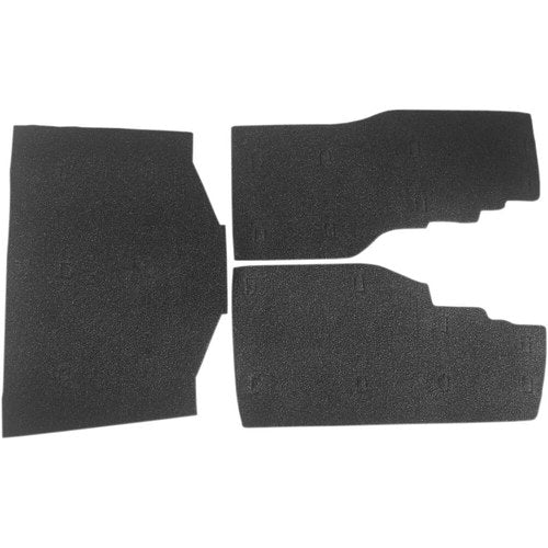 Drag Specialties Saddlebag/Tourbox Floormats 88-98GL (Black) DS710115