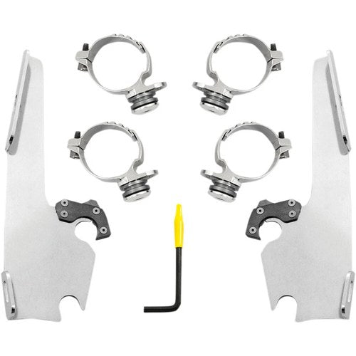 Memphis Shades Fats/Slim Trigger Lock Mounting Kit - Fxdl (Polished) MEK2013
