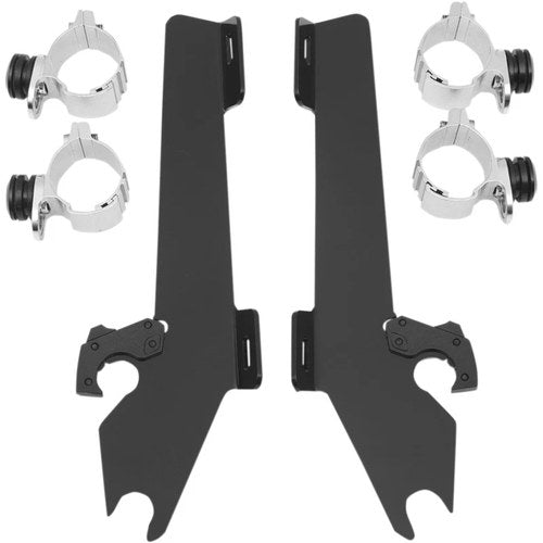 Memphis Shades Batwing Trigger Lock Mounting Kit - VTX13 (Black) MEM8994