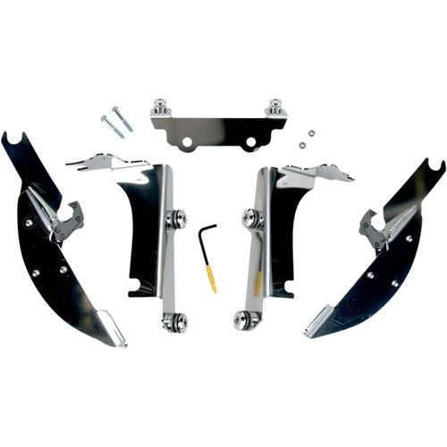 Memphis Shades Batwing Trigger Lock Mounting Kit - VN (Polished) MEK1923