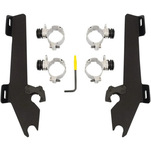 Memphis Shades Batwing Trigger Lock Mounting Kit - Vegas (Black) MEK1930