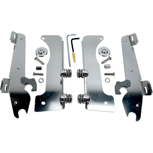 Memphis Shades Batwing Trigger Lock Mounting Kit, Stratoliner (Polished) MEK1937