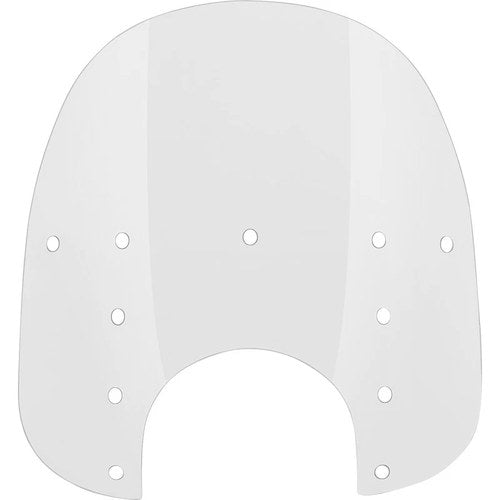 Memphis Shades Fats Windshield - 17" - 9" Headlight Cutout (Clear) MEP3620