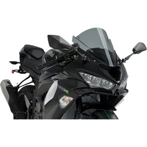 Puig Race Windscreen - ZX-6R (Dark Smoke) 3177F