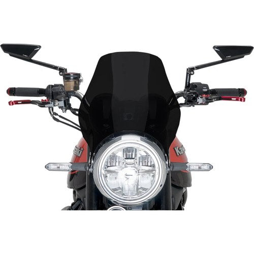 Puig Naked Windshield - ER5 (Dark Smoke) 0869F