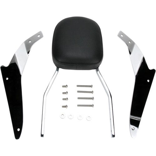 Cobra Square Sissy Bar Kit - VLX600 (Chrome) Standard | 02-5101