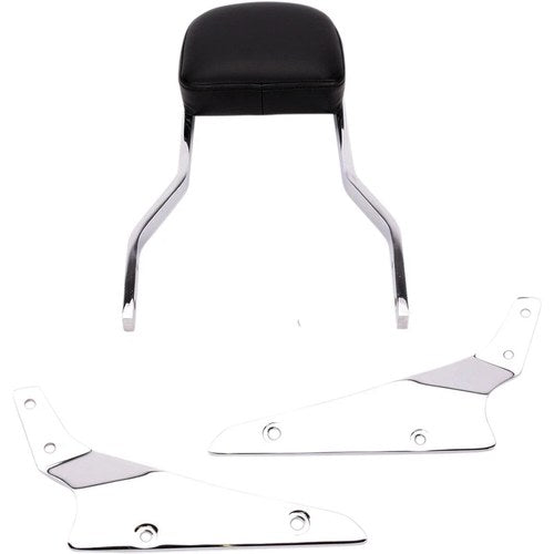 Cobra Square Sissy Bar Kit - VTX1300/1800C (Chrome) Short | 02-5650