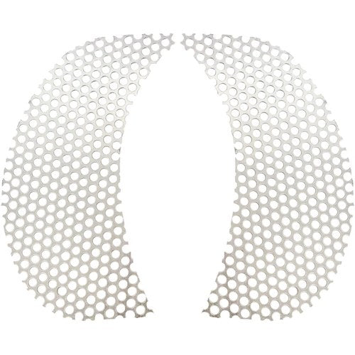 Klock Werks Fairing Vent Screen - Round - Fltr (Chrome) KW05-01-0368