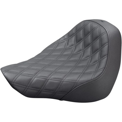 Saddlemen Renegade Solo Seat - Lattice Stitched (Black) 818-27-002LS
