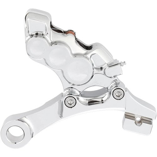 Arlen Ness 6-Piston Brake Caliper - Rear - Chrome - 11.8" | 02-302