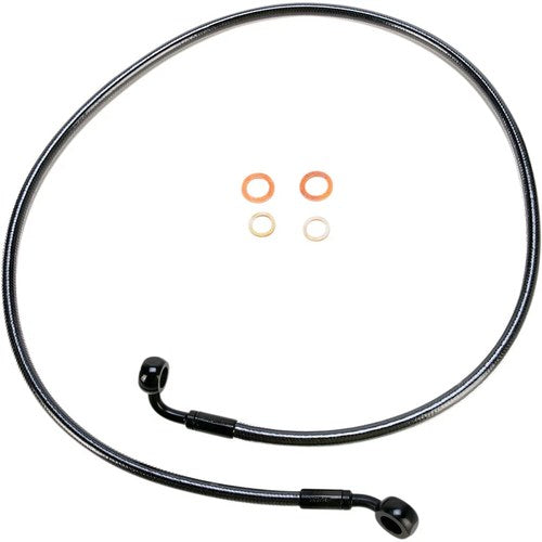 Magnum E-Z Align Front Brake Line - Black Pearl - 46" - 35/90 Degree | 46146SW