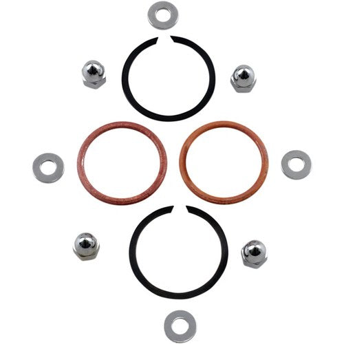 James Gasket Exhaust Port Copper Gasket Kit - Big Twin/XL | 65324-83-KCR1