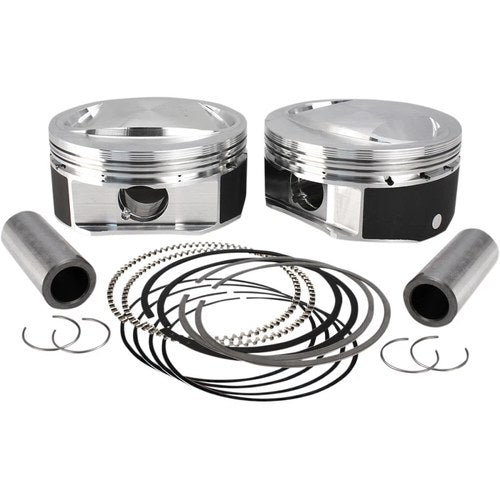 S&S Cycle High Compression Piston Kit - Standard - 4.000" Bore | 920-0114