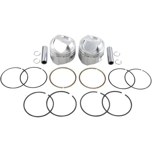 Wiseco Piston Kit +0.010" - High Compression - 1978-1984 - Big Twin | K1624
