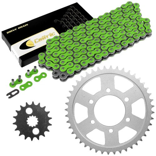 Caltric Drive Chain and Sprockets Kit for Kawasaki ZX1200 Ninja ZX-12R 2000-2005