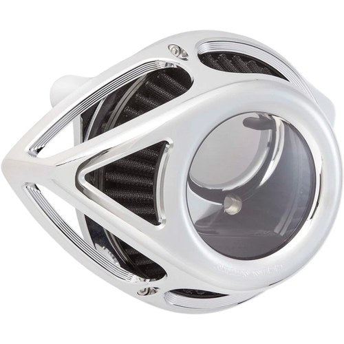 Arlen Ness Air Cleaner Clear Tear XL (Chrome) 18-988