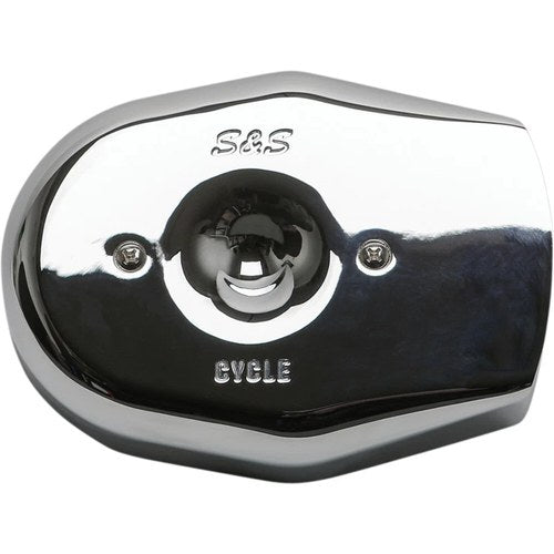 S&S Cycle Stealth Tribute Air Cleaner Cover (Chrome) 170-0592