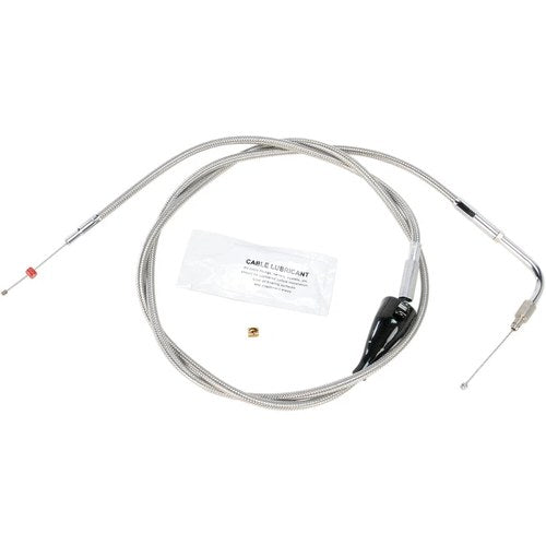 Barnett Extended 12" Stainless Steel Idle Cable w/ Cruise | 102-30-41004-12