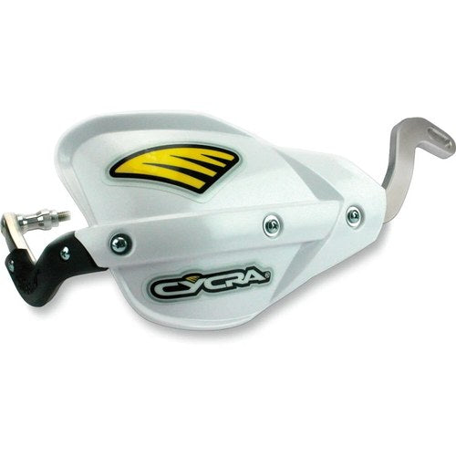 Cycra White Probend Flexx Handguards | 1CYC-7700-42