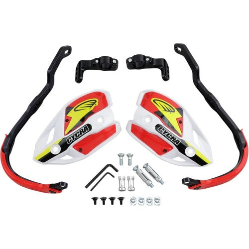 Cycra White/White Ultra Oversized Handguards | 1CYC-7408-32X