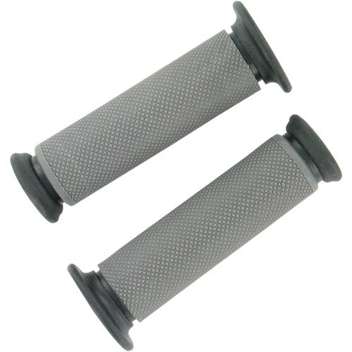 Driven Racing Gray Grippy Grips w/ Open Ends | D637GYO