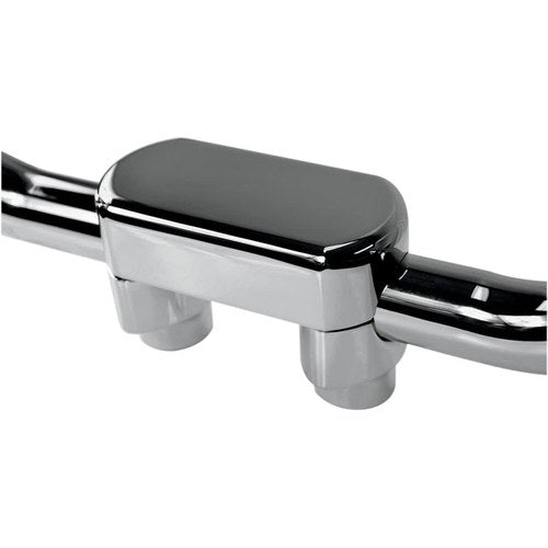 Drag Specialties 1-1/2" Chrome Big Buffalo Risers w/ Top | 0602-0600