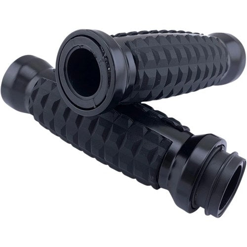 Drag Specialties Matte Black Grenade Grip for Tbw | H17-05C6MBT