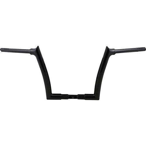 Fat Baggers 12" Black 1-1/2" Pointed Top Handlebar | 806012-B