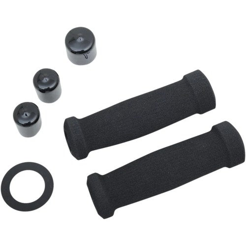 Grab On Black Comfort ATV Grips | MC307