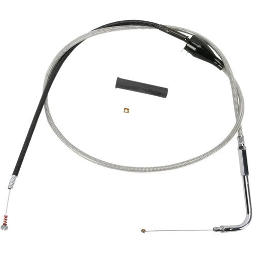 Drag Specialties 48" Braided Idle Cable w/ Cruise | 5343204B