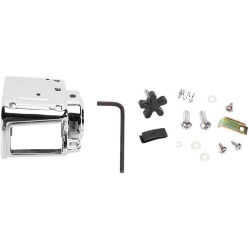 Drag Specialties Chrome Left-Side Lower Switch Housing | 07-0545B-BC114