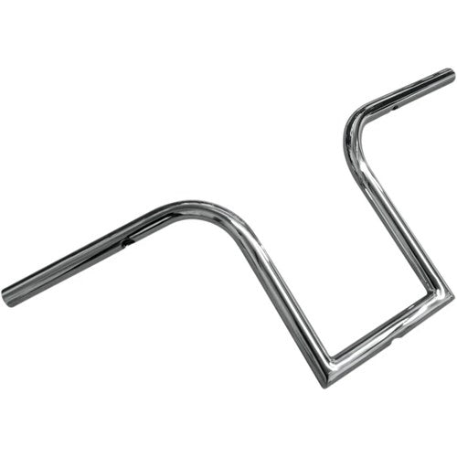 LA Choppers Chrome 10" Bourbon Ape Hanger Handlebar | LA-7381-10