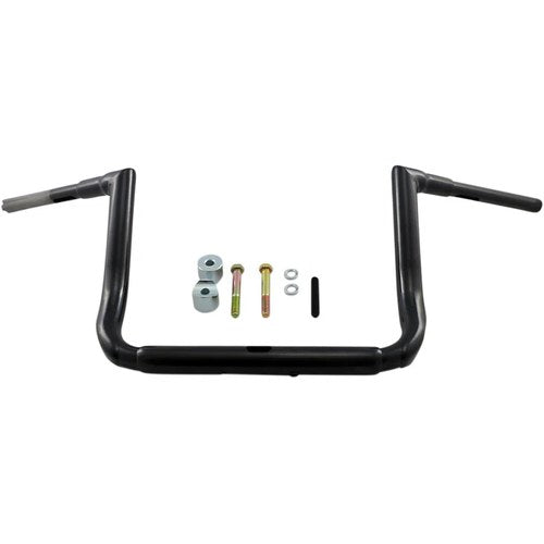 LA Choppers Black 12" Grande Twin Peaks Handlebar for Flht | LA-7364-12B