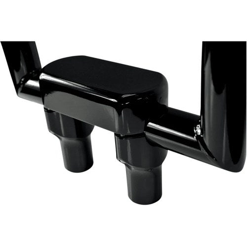LA Choppers Black 3" Hefty Risers w/ Top | LA-7446-03B