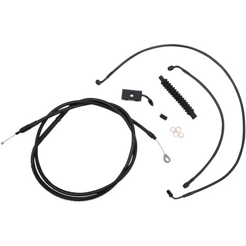 LA Choppers Cable Kit for 12" - 14" Ape Hanger Handlebars | LA-8152KT-13M
