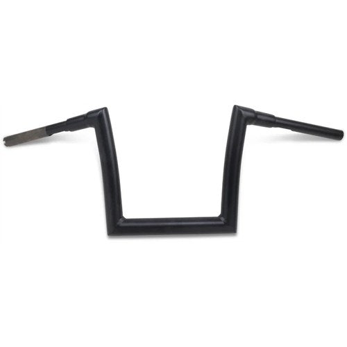Todd's Cycle Flat Black 1-1/2" Strip Handlebar with 10" Rise | 0601-4882