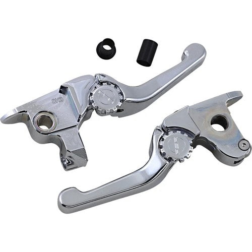 Powerstands Racing Chrome Anthem Shorty Lever Set | 12-01654-20