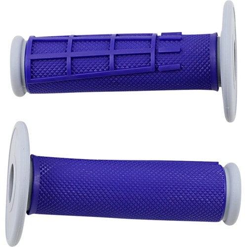 Moose Racing Blue Half Waffle Compound Grips | 1MG2315-UEM