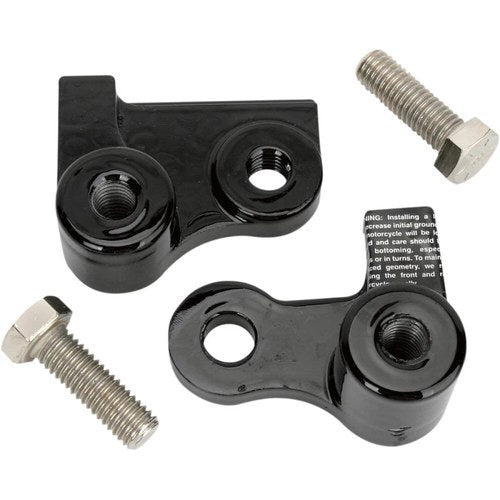 Burly Brand Rear Lowering Kit - Black - Lowers 1" - '06-'17 Fxd | B28-22007