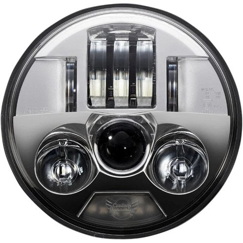 Custom Dynamics ProBEAM LED Headlamp 5-3/4" - Chrome | PB-575-C