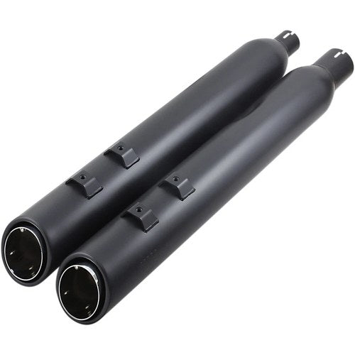 Cobra 909 Uppercut Mufflers - Black - '17-'20 FL | 6269RB