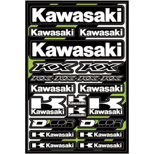 D'Cor Visuals Decal Sheet - Kawasaki Cor2 | 40-20-101