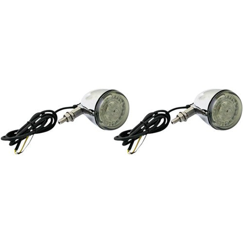 Custom Dynamics ProBEAM Universal Turn Signals - Chrome/Clear | PB-UNV-FTS-AW-C